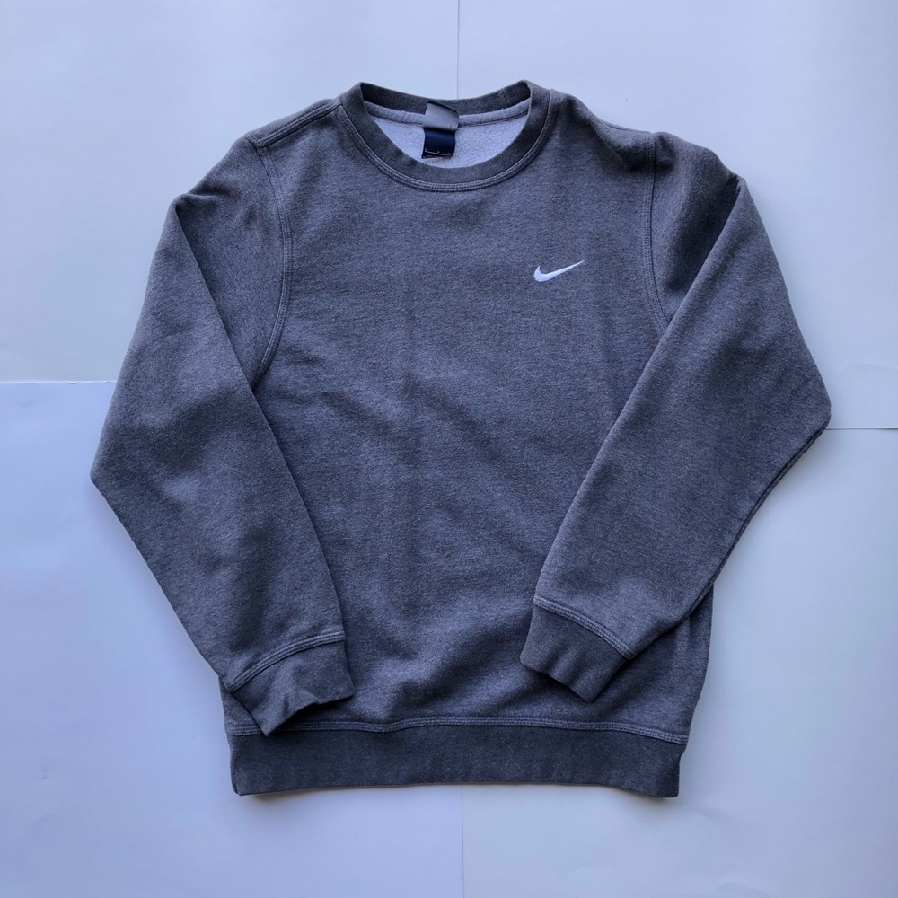 Vtg Nike Charcoal Grey Crewneck Sweater